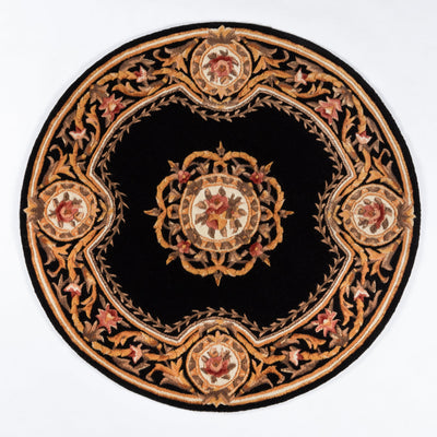 Momeni Harmony HAI12 Black Hand Tufted Area Rug