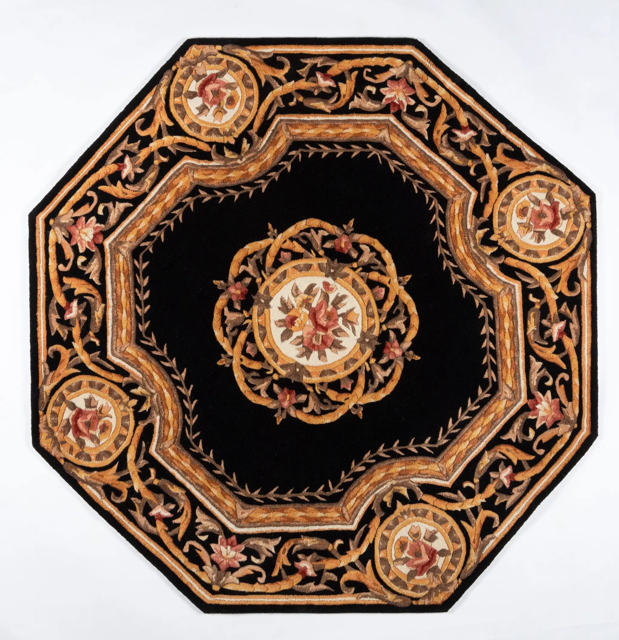Momeni Harmony HAI12 Black Hand Tufted Area Rug