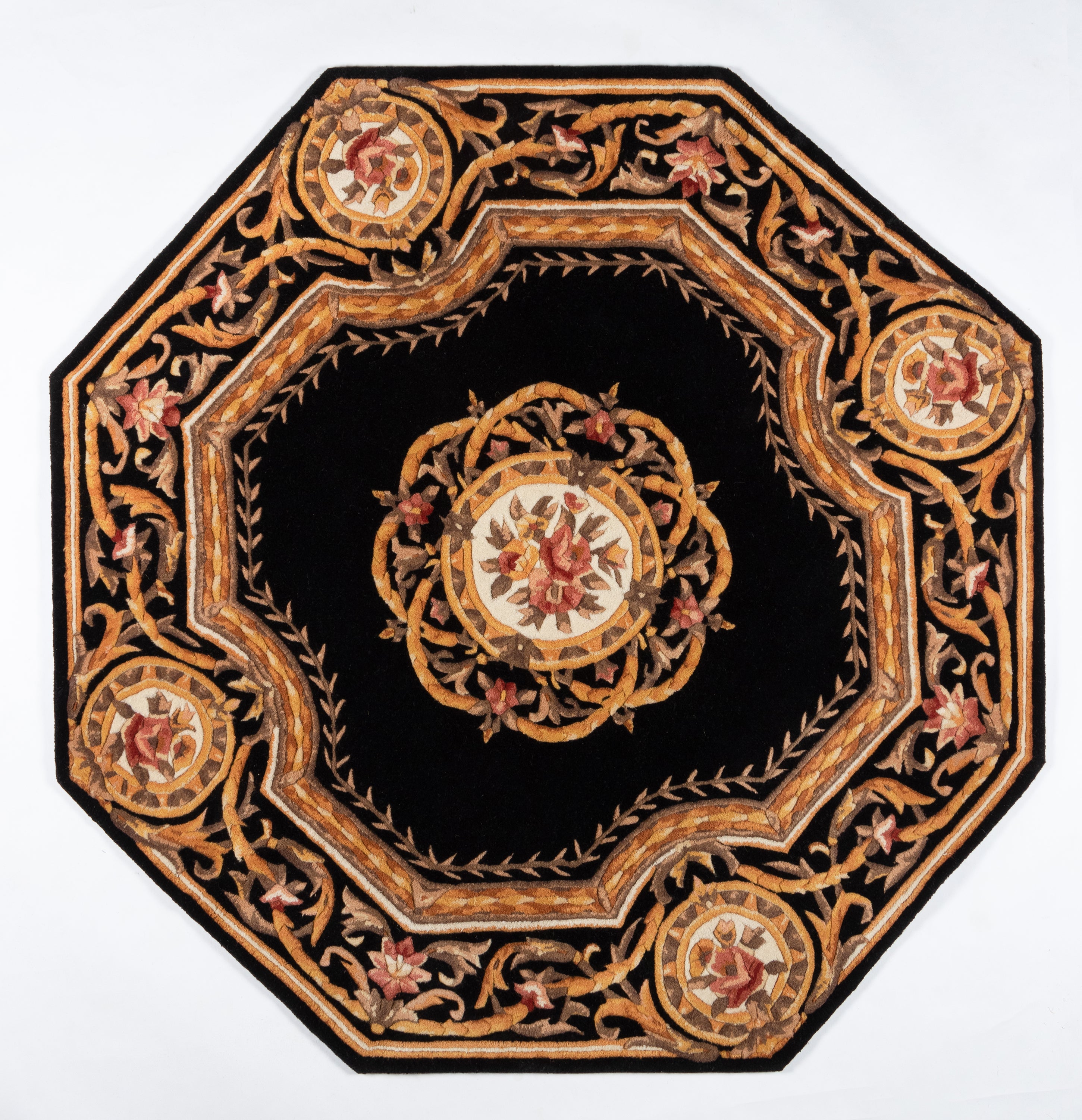 Momeni Harmony HAI12 Black Hand Tufted Area Rug