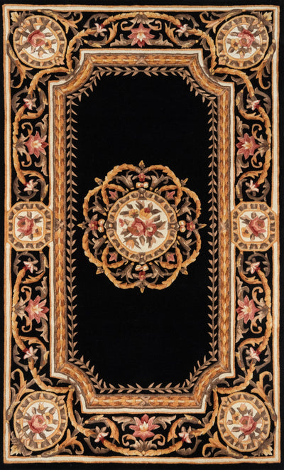 Momeni Harmony HAI-12 Black Hand Tufted Area Rug