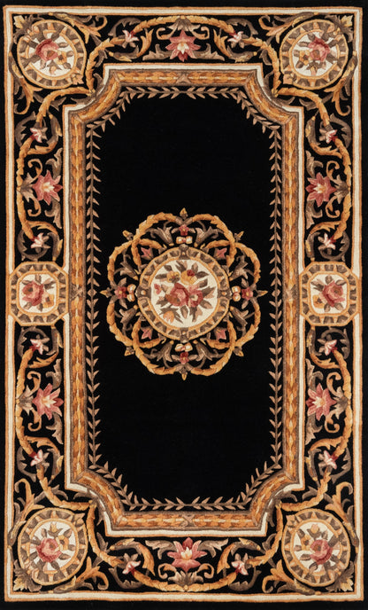 Momeni Harmony HAI-12 Black Hand Tufted Area Rug