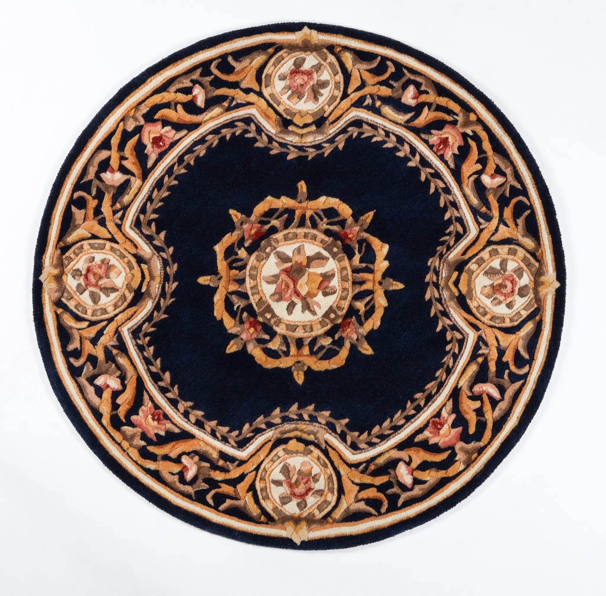 Momeni Harmony HAI12 Blue Hand Tufted Area Rug