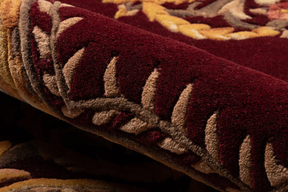 Momeni Harmony HAI12 Burgundy Hand Tufted Area Rug