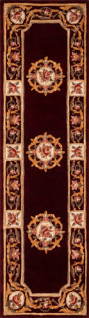 Momeni Harmony HAI12 Burgundy Hand Tufted Area Rug