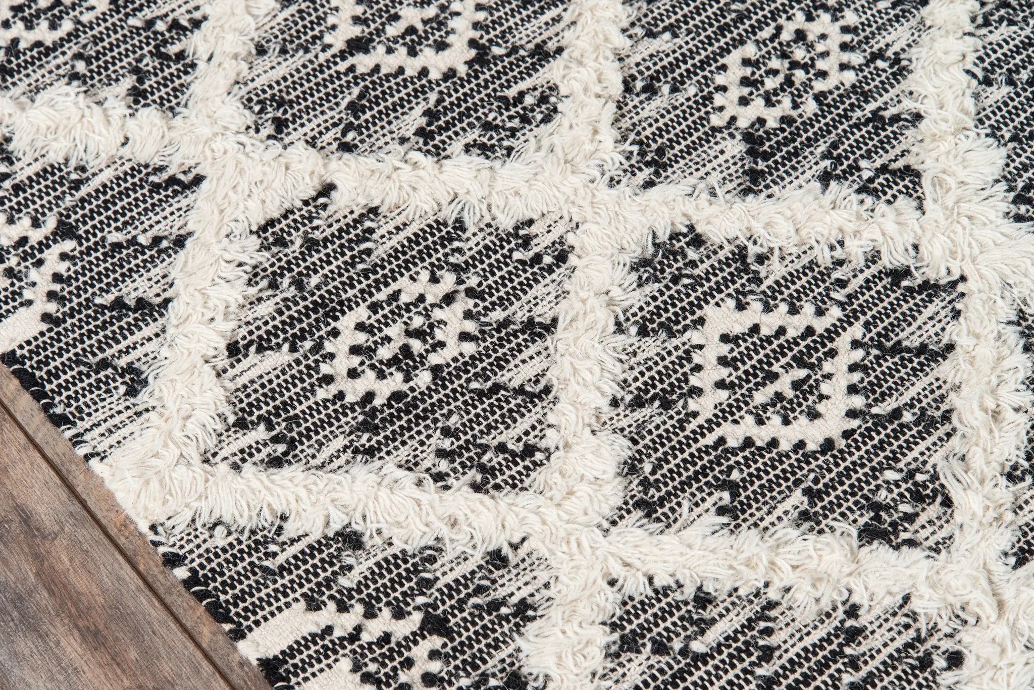 Harper HAR-1 Black Area Rug by Momeni