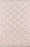 Momeni Harper HAR-1 Pink Hand Woven Area Rug