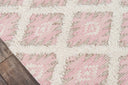 Momeni Harper HAR-1 Pink Hand Woven Area Rug