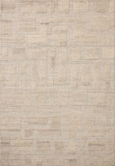 Crafted as a hand-tufted wool area rug, the Hartley HRT-01 Ivory / Natural Area Rug brings refined ivory and warm natural warmth and traditional character to your space