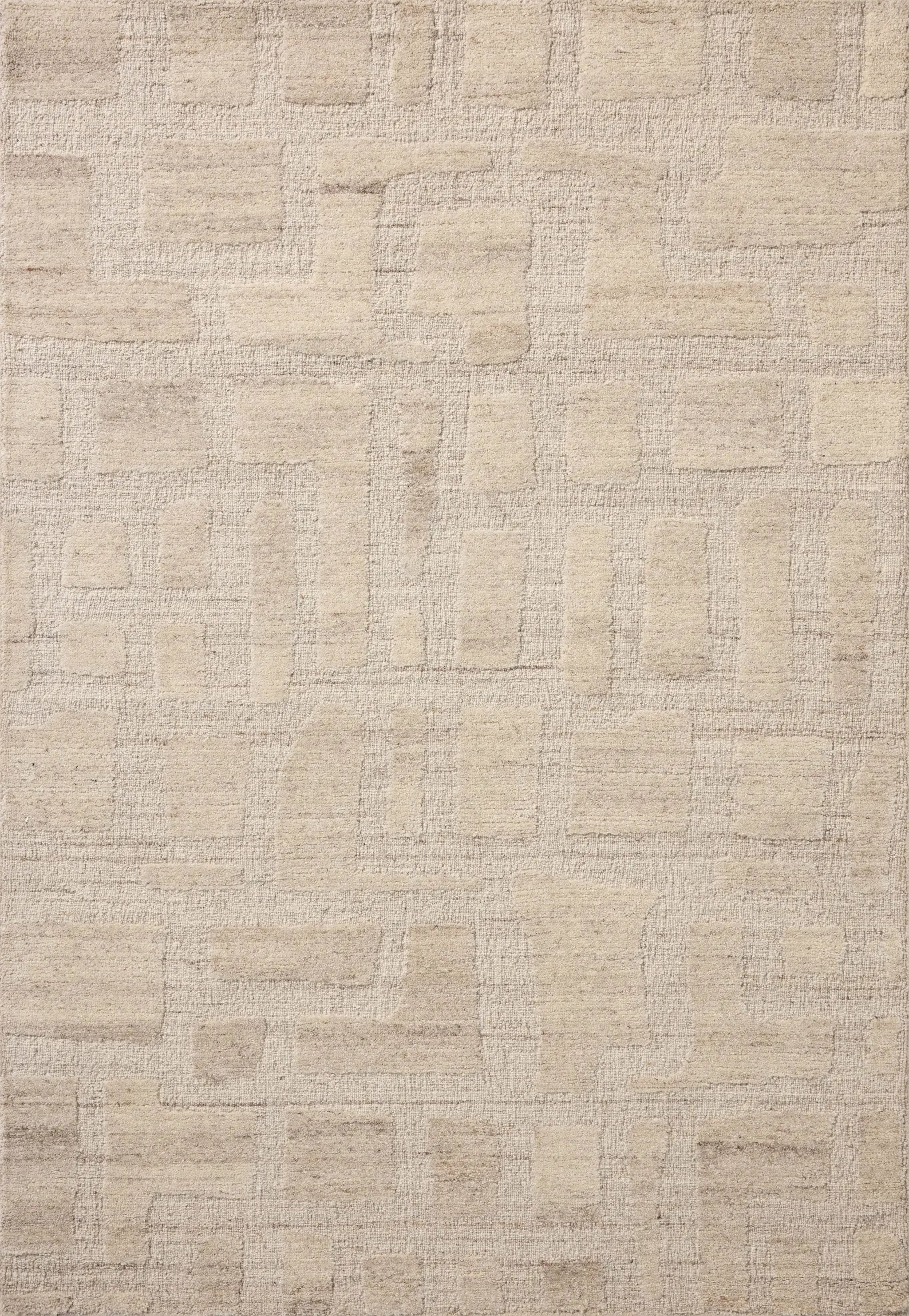 Hartley HRT-01 Ivory / Natural Area Rug by Loloi