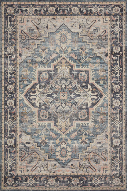 Loloi Hathaway HTH-01 Navy / Multi Area Rug