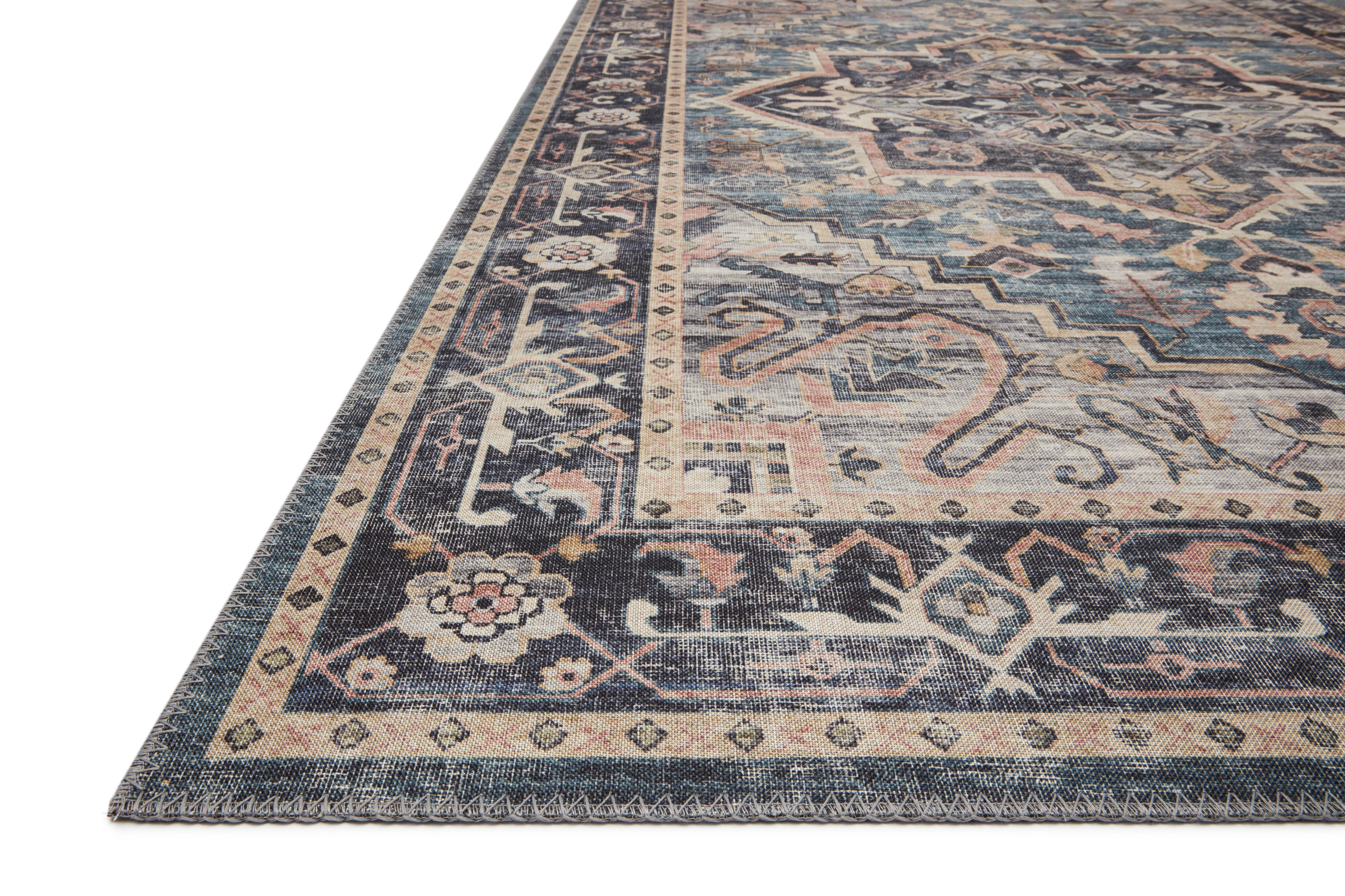 Loloi Hathaway HTH-01 Navy / Multi Area Rug