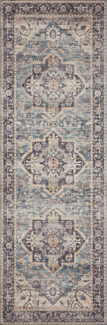 Loloi Hathaway HTH-01 Navy / Multi Area Rug