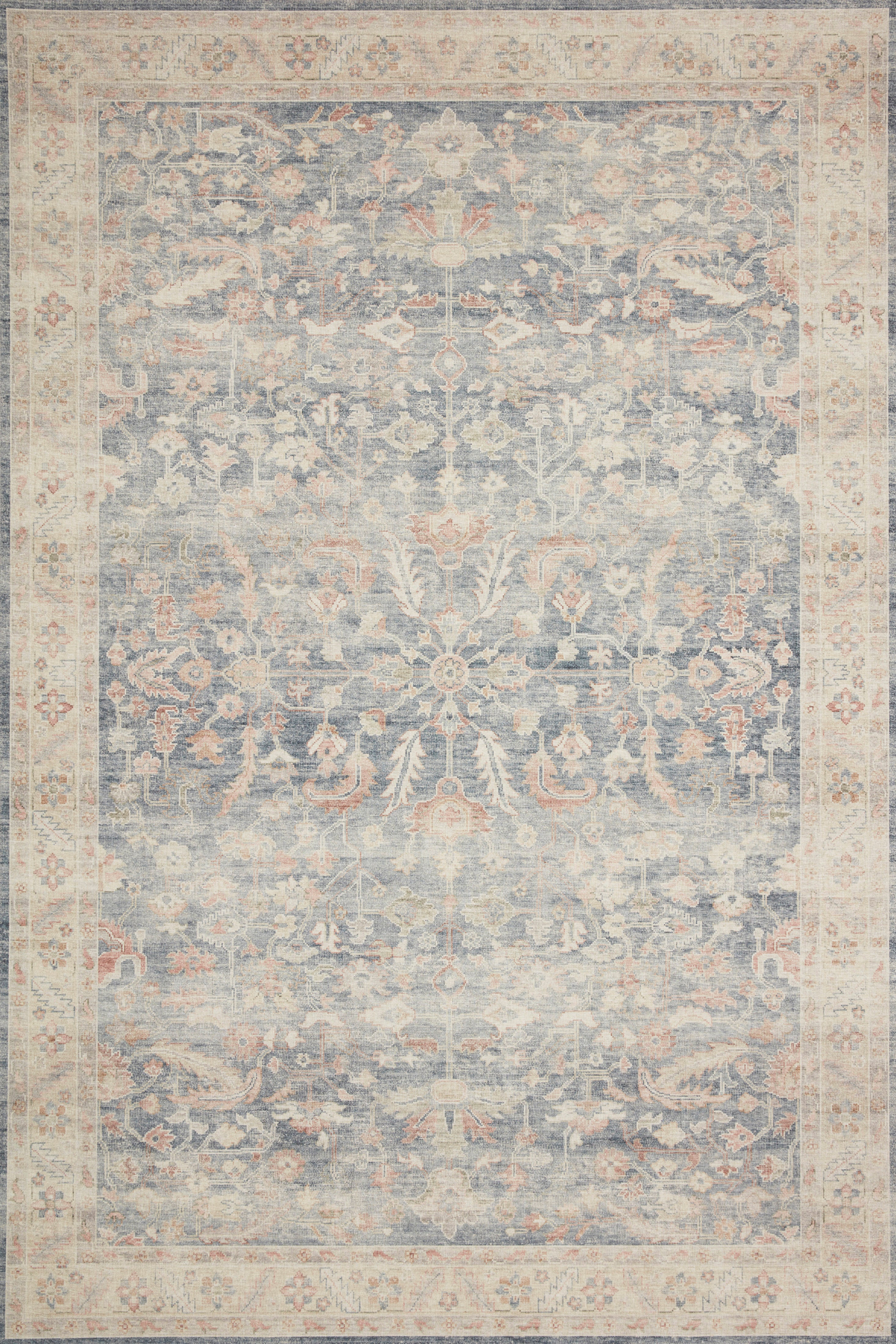 Loloi Hathaway HTH-02 Denim / Multi Area Rug