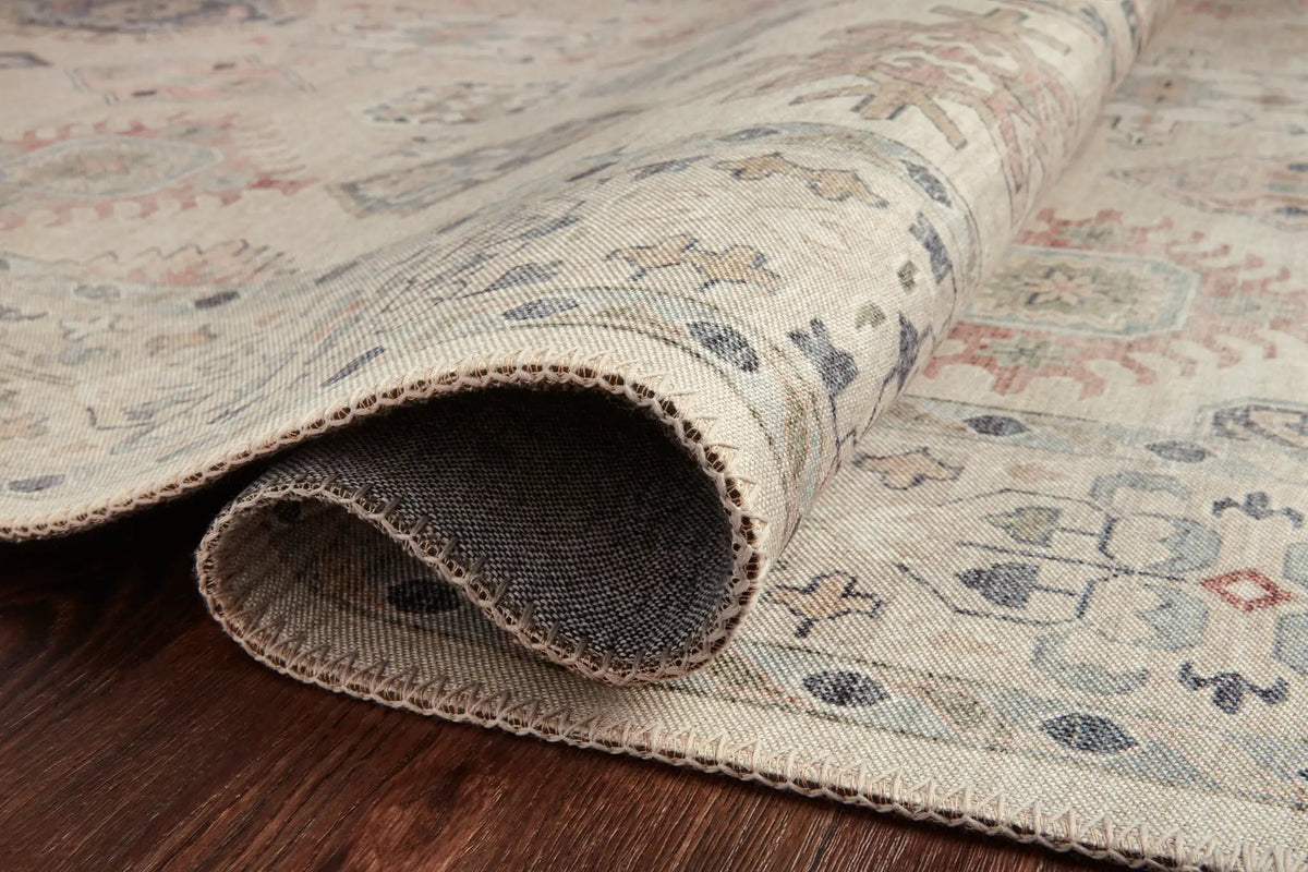 Hathaway HTH-04 Beige / Multi Area Rug by Loloi