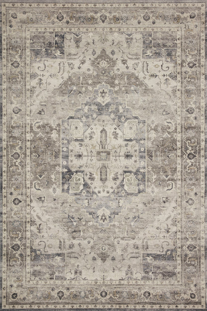 Loloi Hathaway HTH-05 Steel / Ivory Area Rug