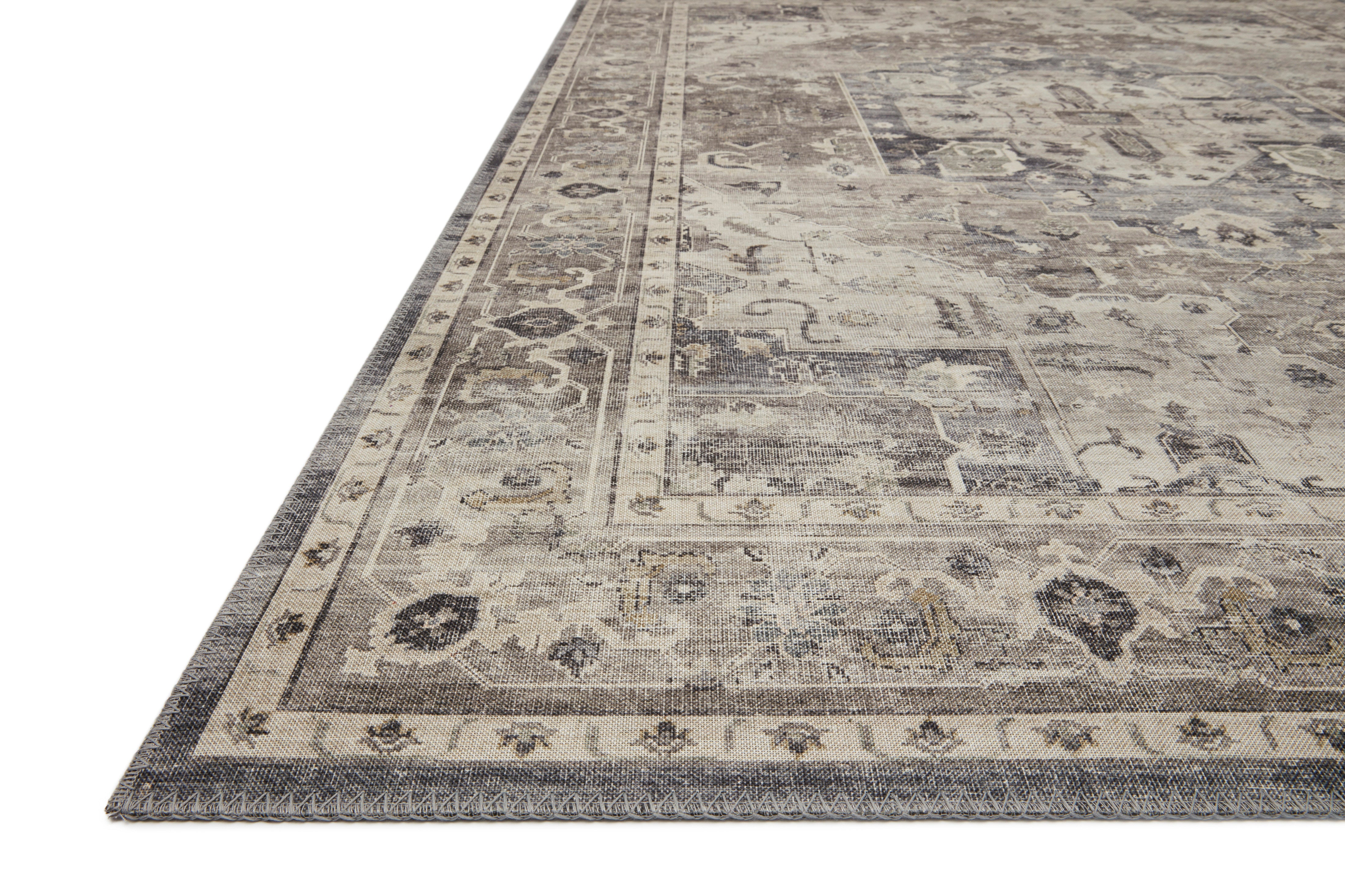 Loloi Hathaway HTH-05 Steel / Ivory Area Rug