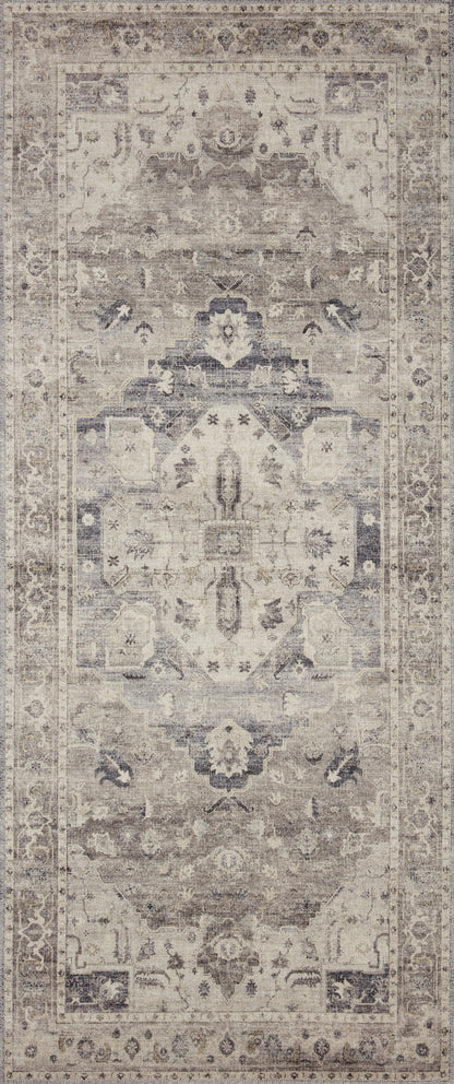 Loloi Hathaway HTH-05 Steel / Ivory Area Rug