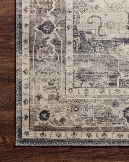 Loloi Hathaway HTH-05 Steel / Ivory Area Rug
