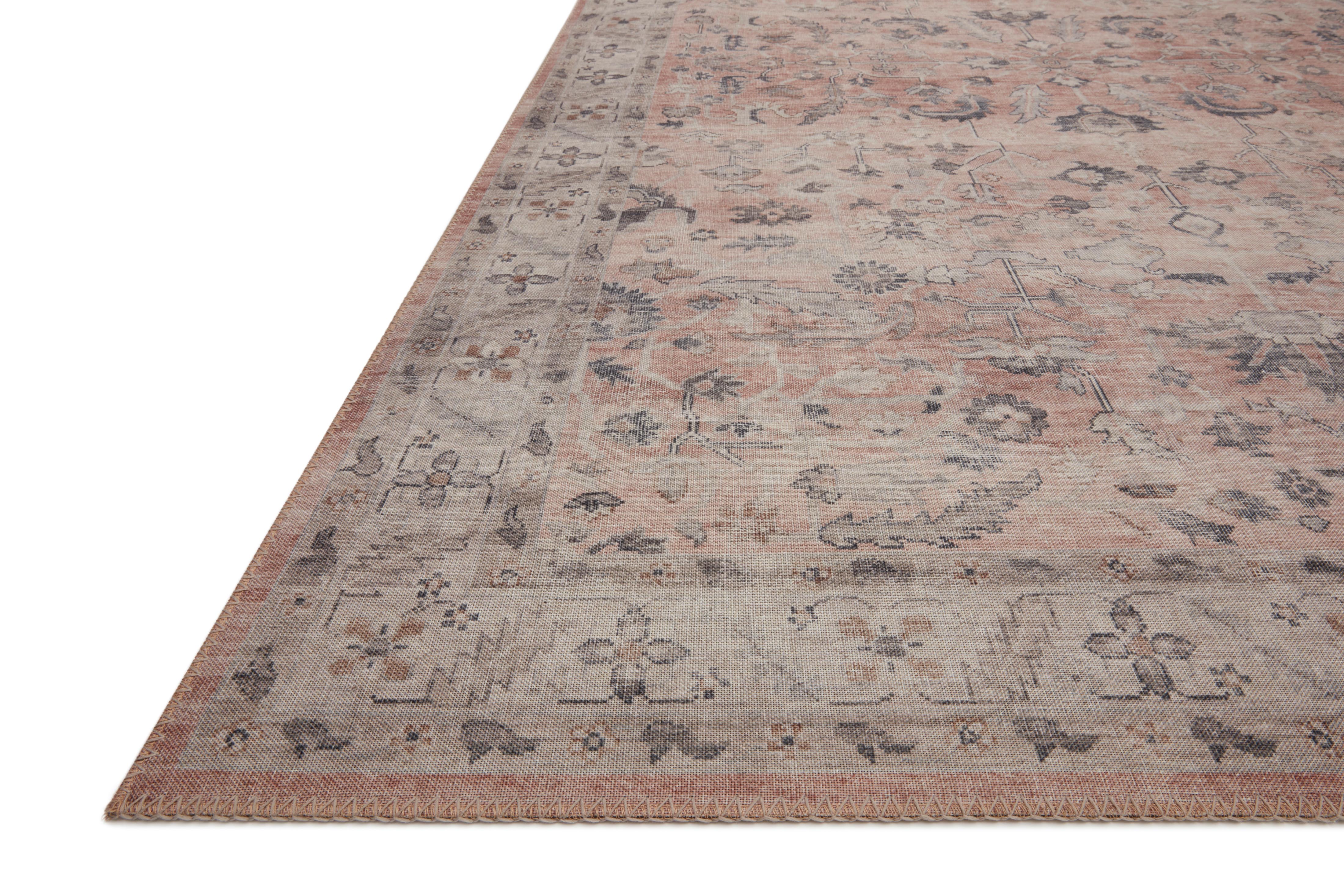 Loloi Hathaway HTH-06 Blush / Multi Area Rug