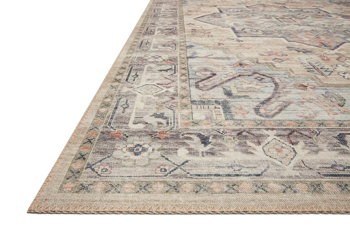 Hathaway HTH-07 Multi / Ivory Area Rug by Loloi
