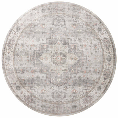 Loloi Heidi HEI-02 Dove / Blush Area Rug