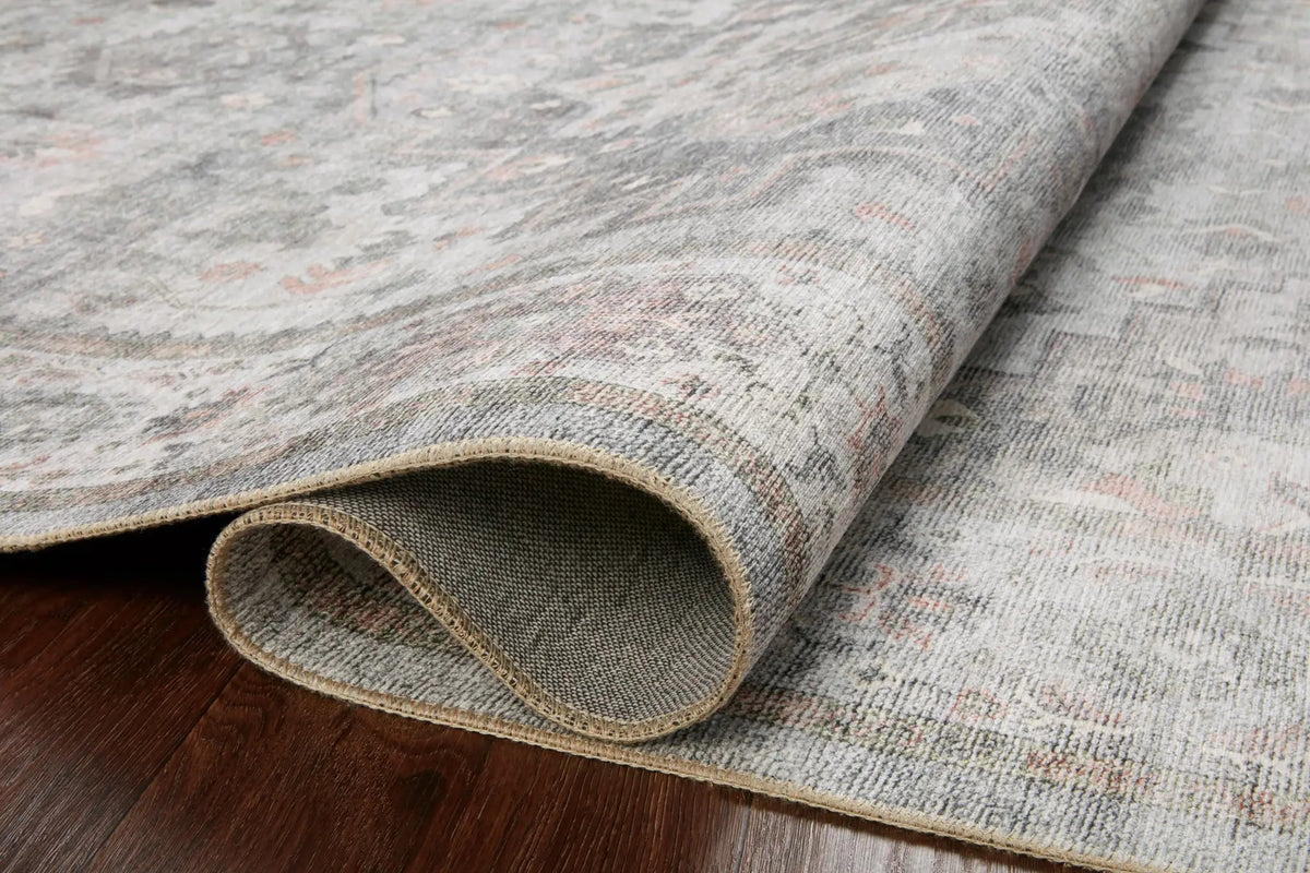 Heidi HEI-02 Dove / Blush Area Rug by Loloi