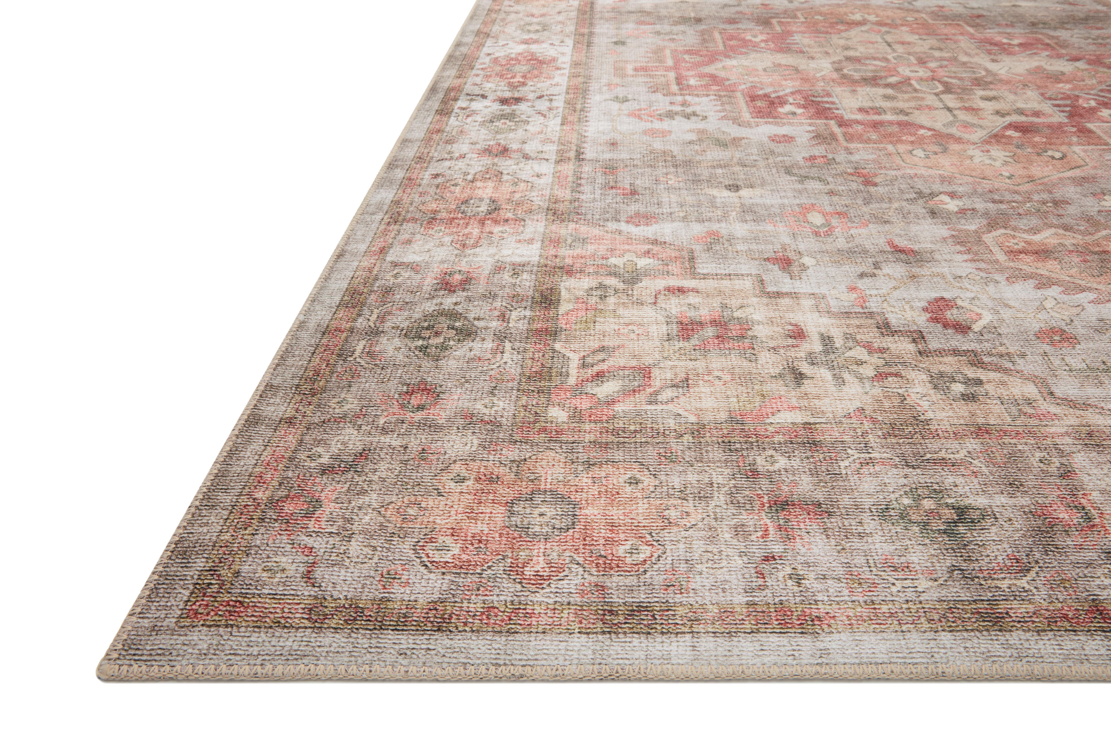 Loloi Heidi HEI-02 Dove / Spice Area Rug