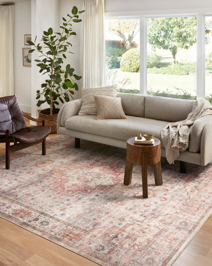 Loloi Heidi HEI-02 Dove / Spice Area Rug