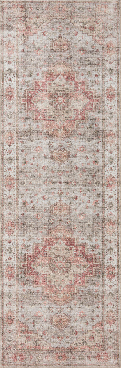 Loloi Heidi HEI-02 Dove / Spice Area Rug