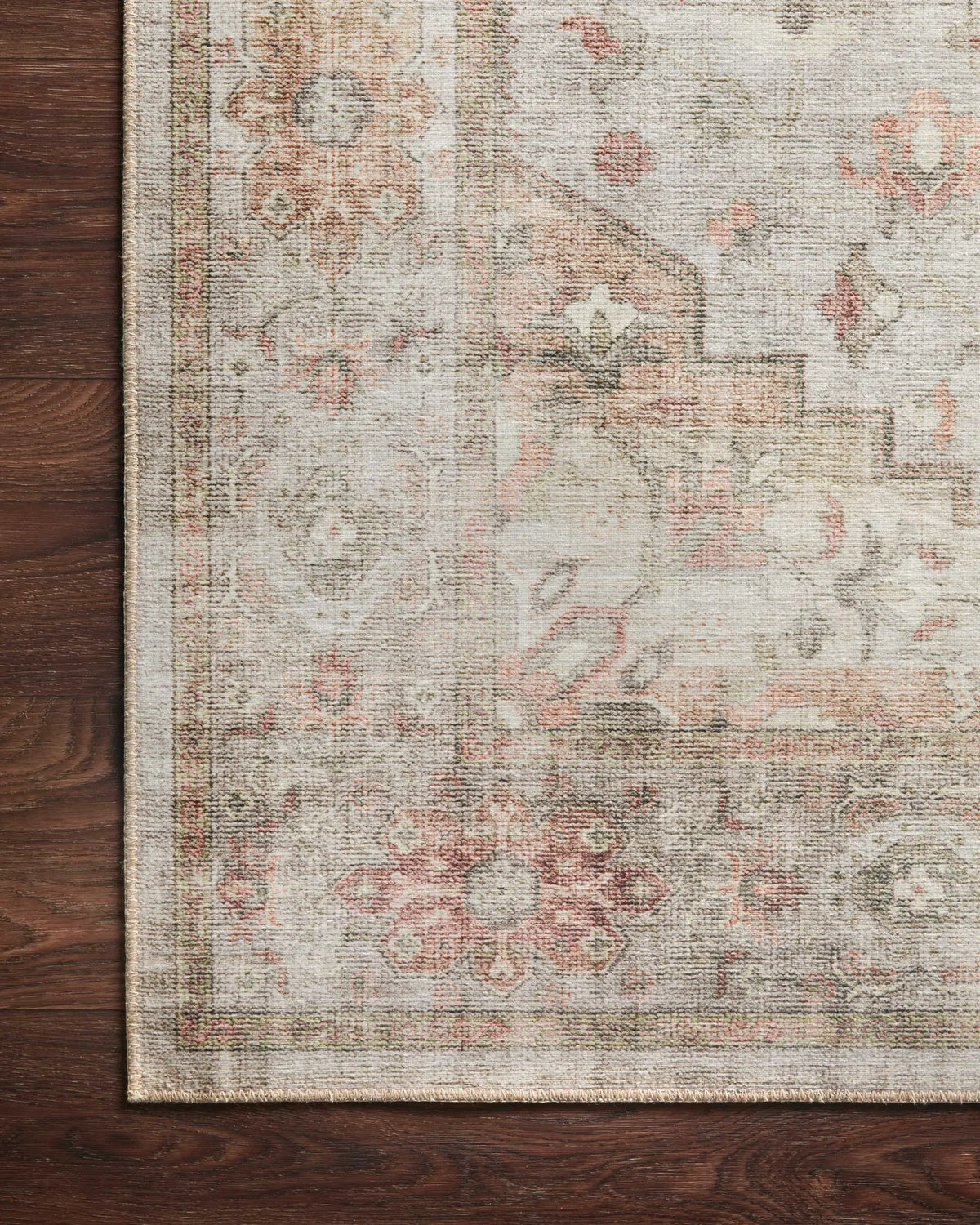 Heidi HEI-02 Sage / Multi Area Rug by Loloi