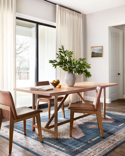 Loloi Heidi HEI-03 Denim / Blush Area Rug