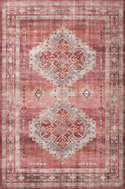 Loloi Heidi HEI-03 Sunset / Natural Area Rug