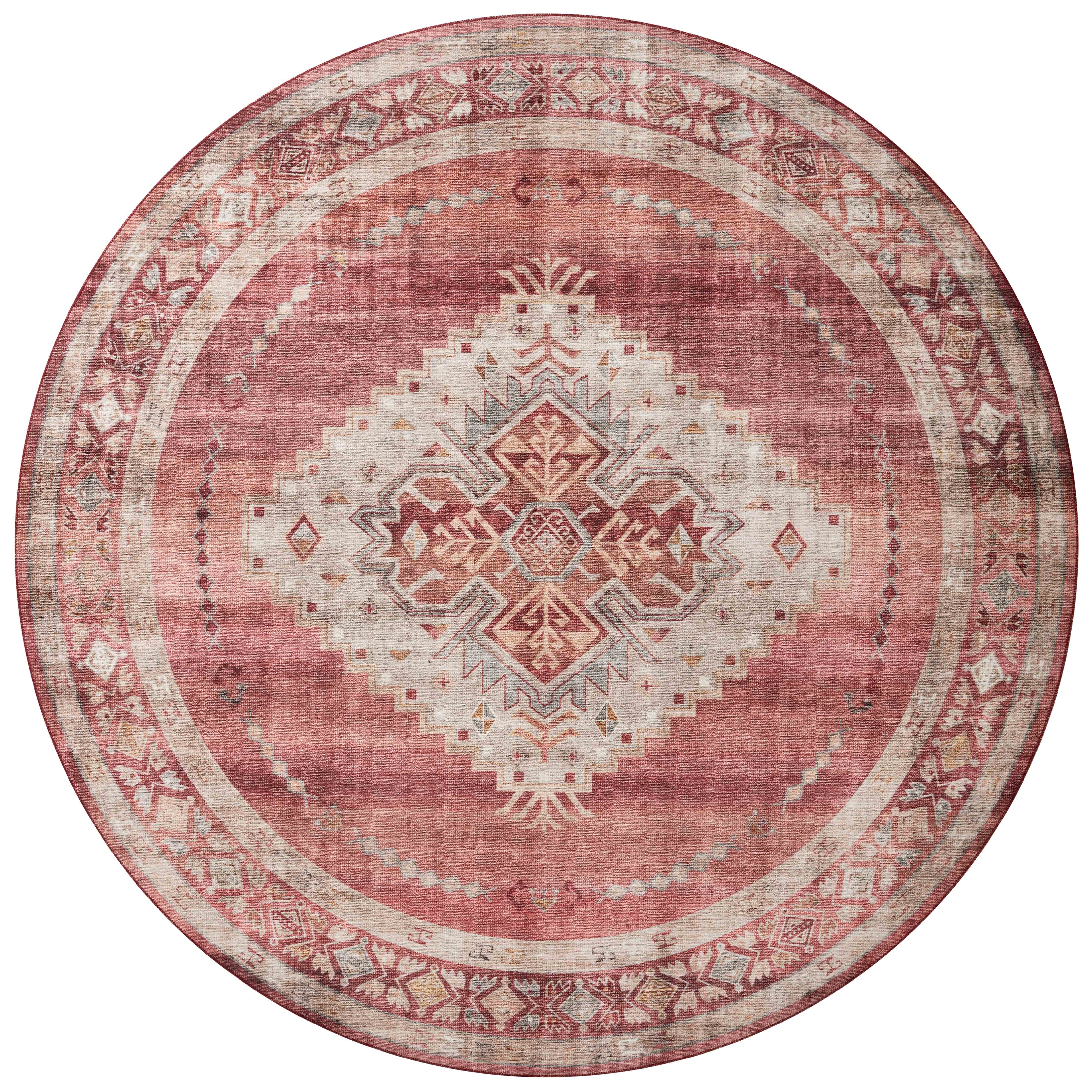 Loloi Heidi HEI-03 Sunset / Natural Area Rug