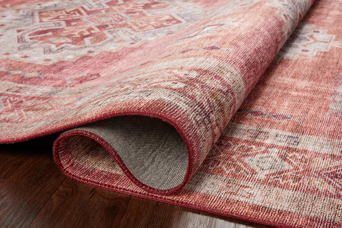 Heidi HEI-03 Sunset / Natural Area Rug by Loloi