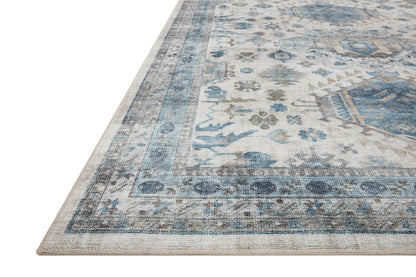Loloi Heidi HEI-04 Ivory / Ocean Area Rug