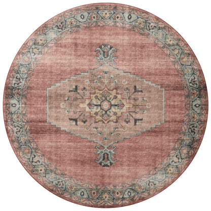 Loloi Heidi HEI-05 Spice / Aqua Area Rug