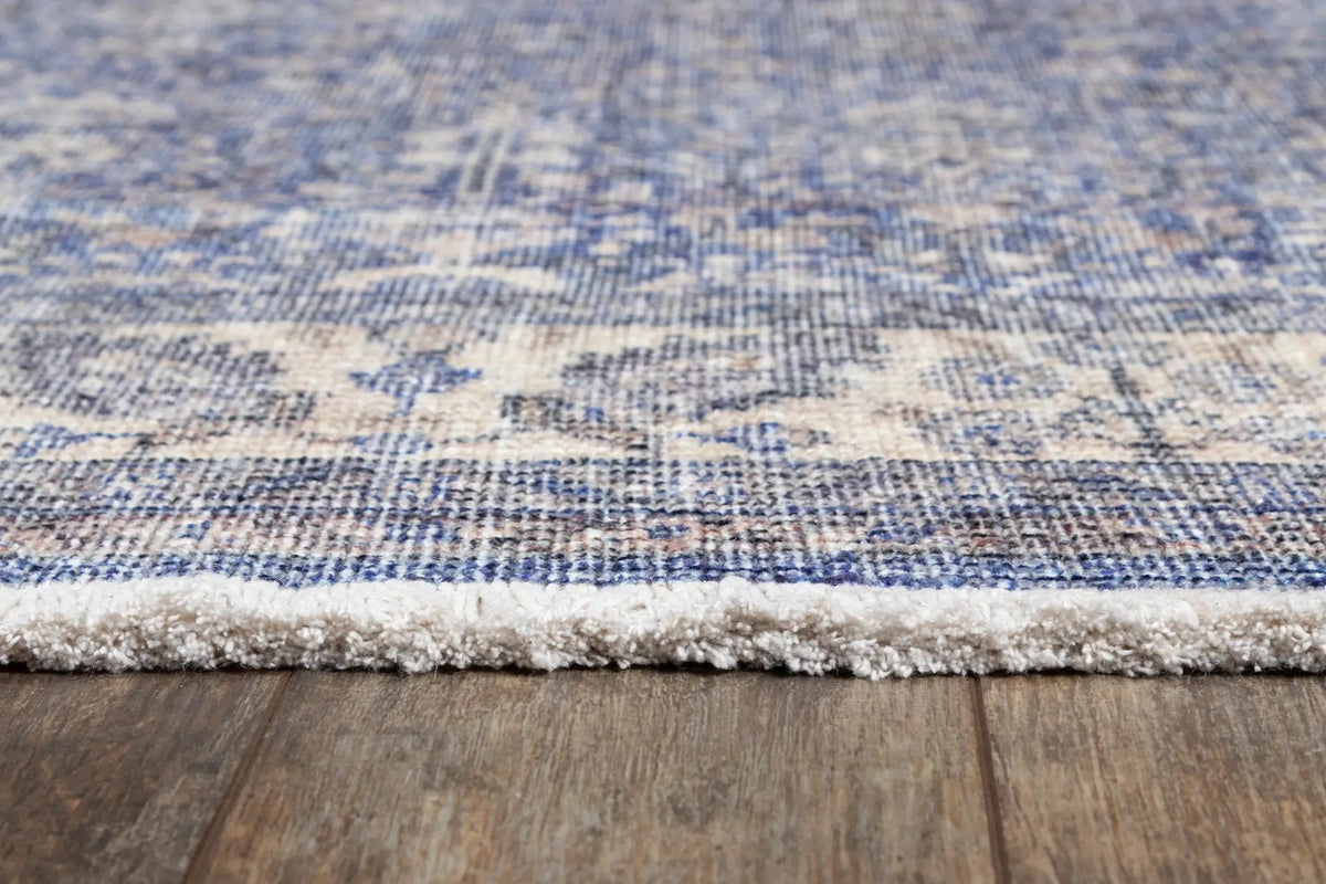 Helena HEL-4 Blue Area Rug by Momeni