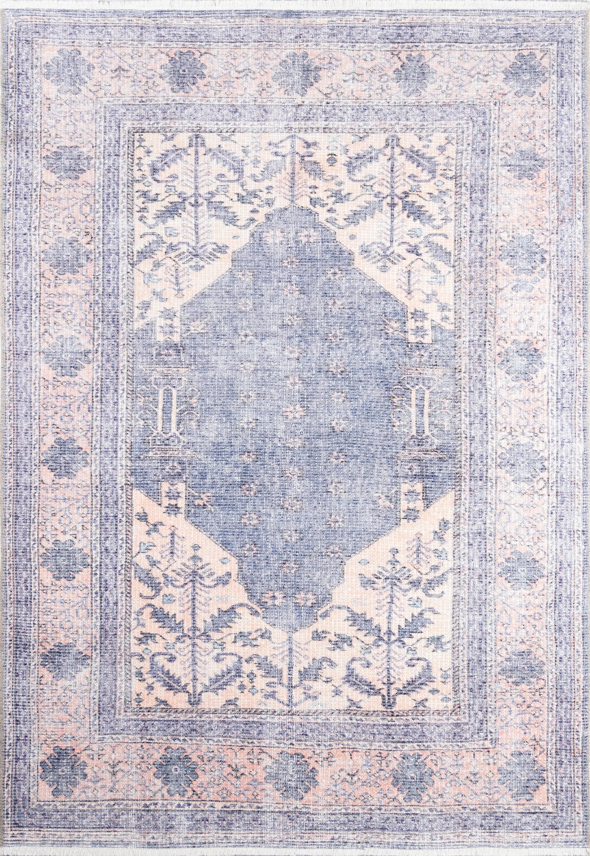 Helena HEL-7 Denim Area Rug by Momeni