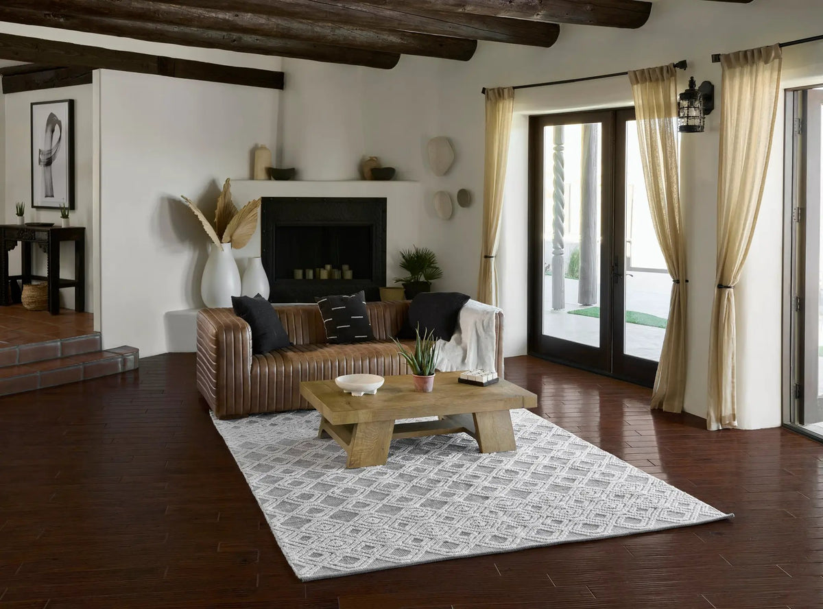 Hermosa HRM-1 Gray Area Rug by Momeni