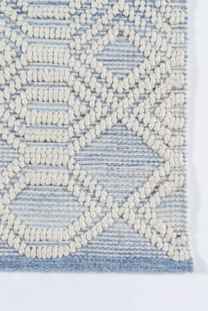 Momeni Hermosa HRM-1 Light Blue Hand Woven Area Rug