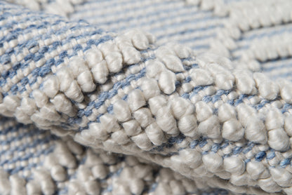 Momeni Hermosa HRM-1 Light Blue Hand Woven Area Rug