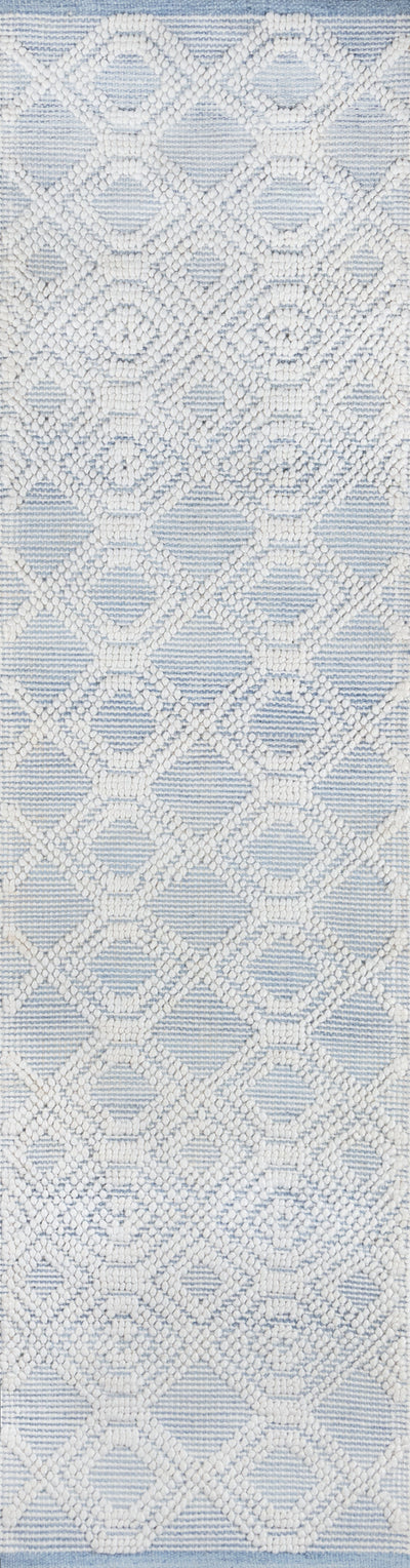 Momeni Hermosa HRM-1 Light Blue Hand Woven Area Rug