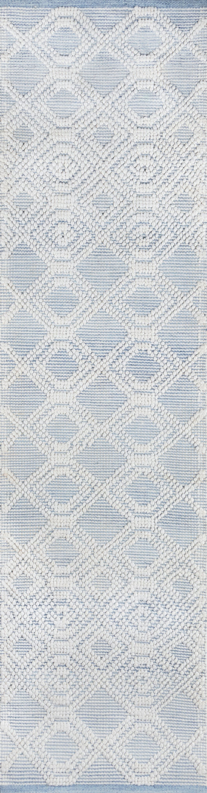 Momeni Hermosa HRM-1 Light Blue Hand Woven Area Rug