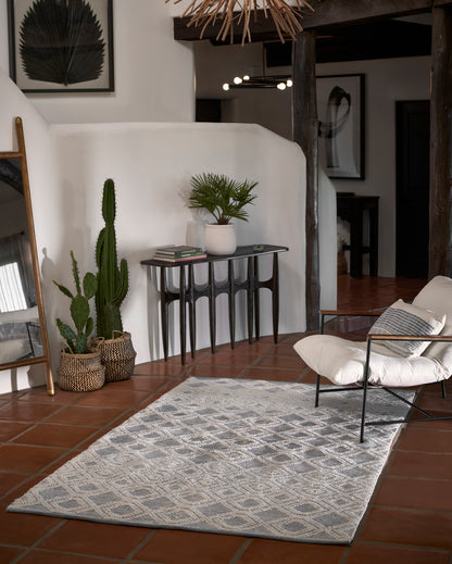 Momeni Hermosa HRM-1 Light Blue Hand Woven Area Rug