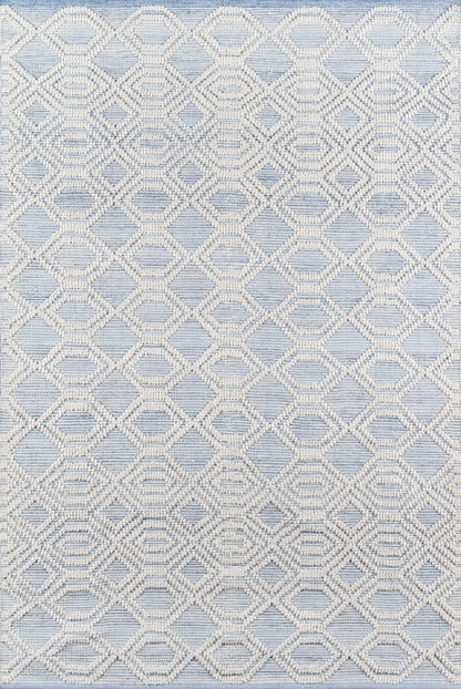 Momeni Hermosa HRM-1 Light Blue Hand Woven Area Rug