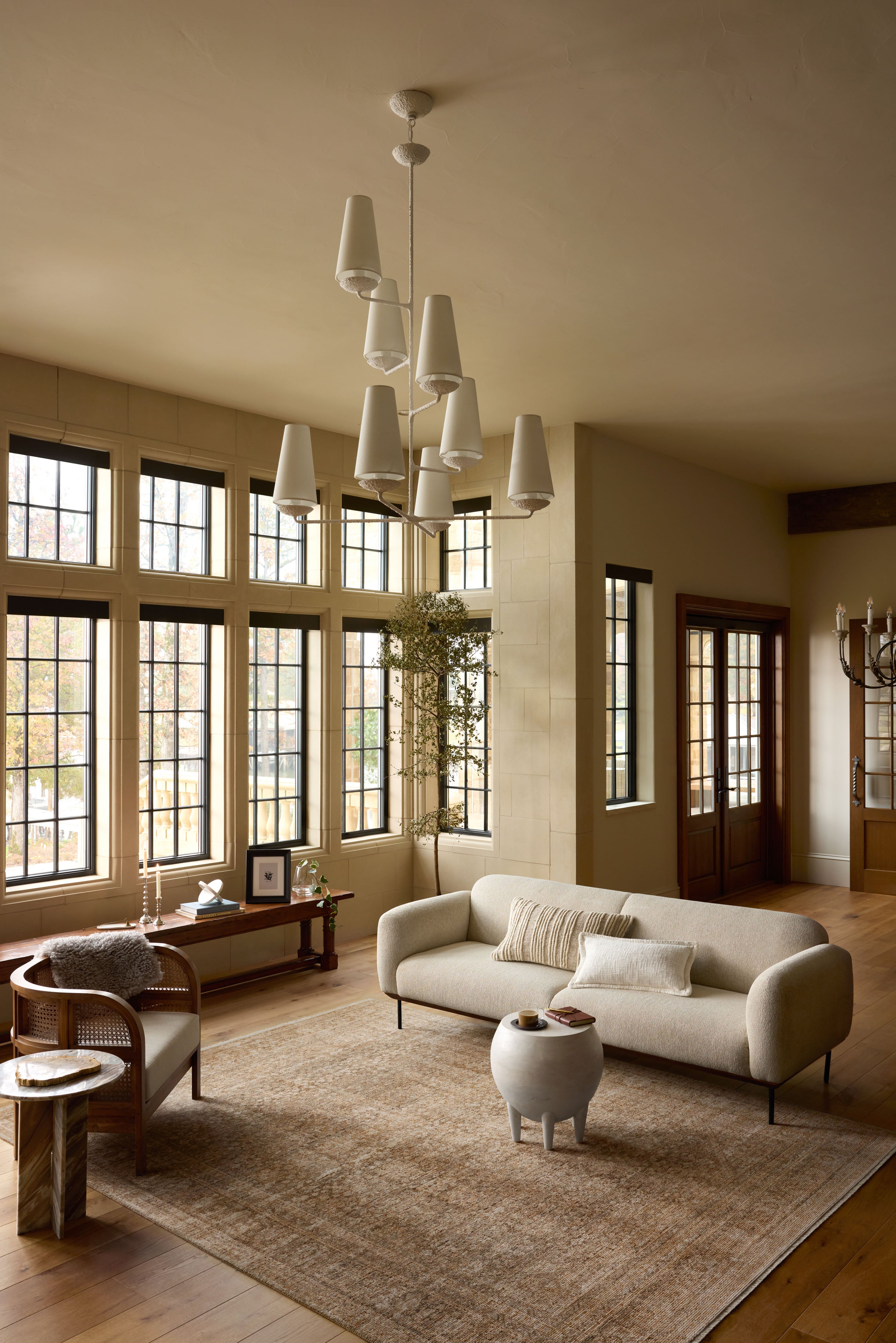 Loloi Heritage HER-01 Clay / Natural Area Rug