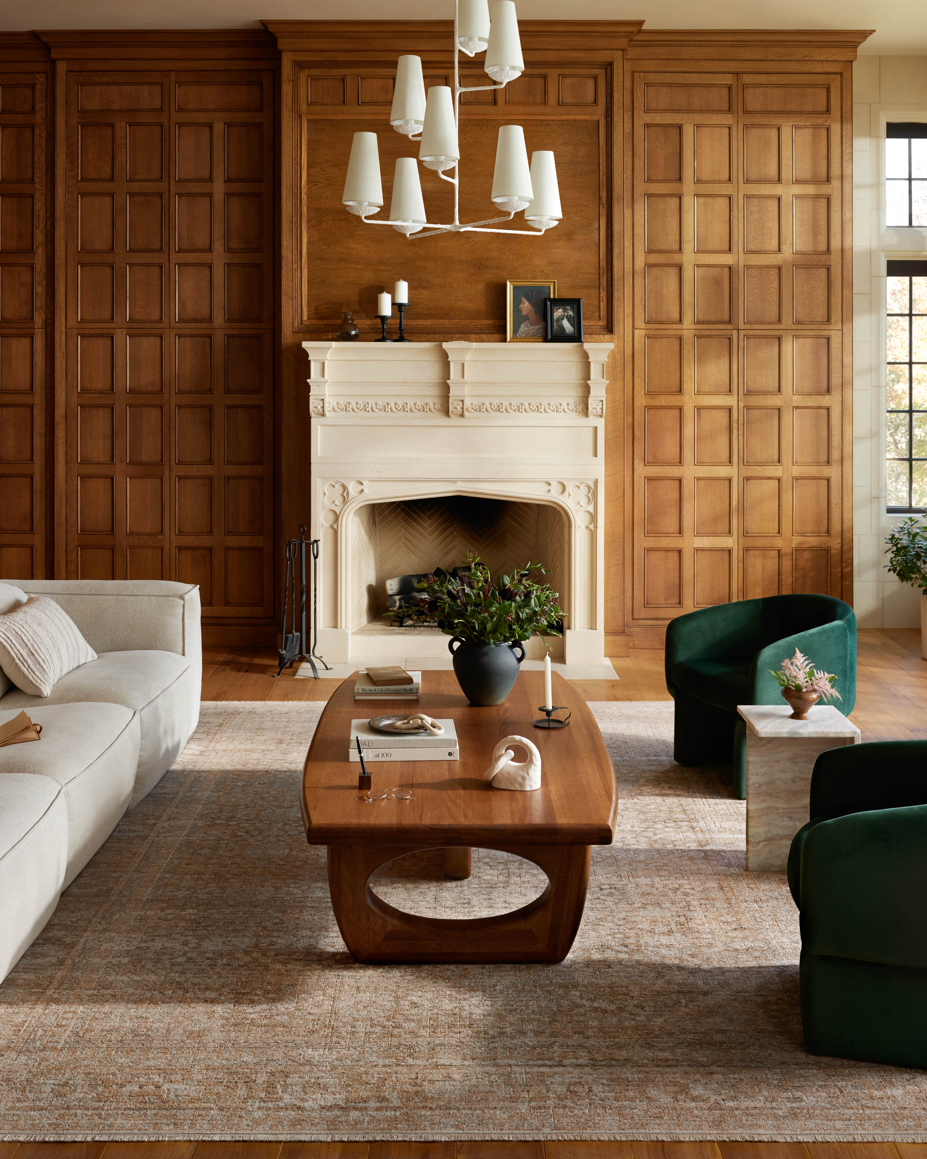 Loloi Heritage HER-01 Clay / Natural Area Rug