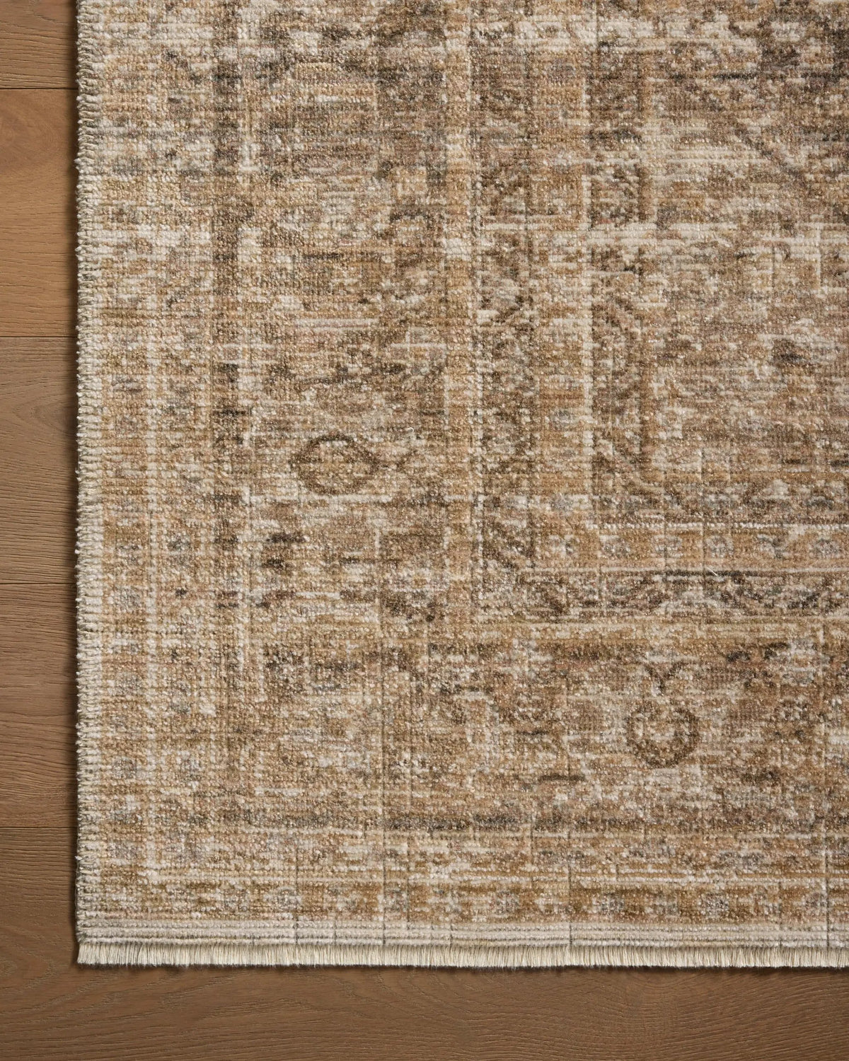 Heritage HER-01 Clay / Natural Area Rug by Loloi
