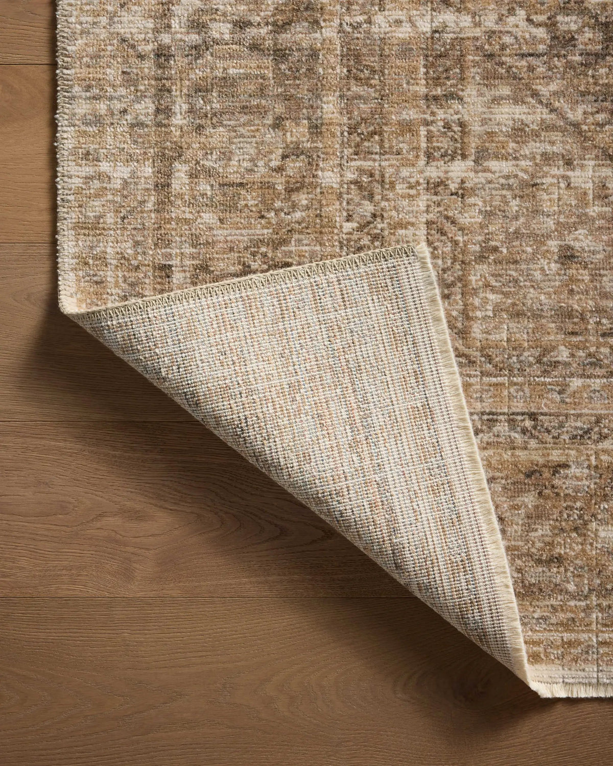 Heritage HER-01 Clay / Natural Area Rug by Loloi