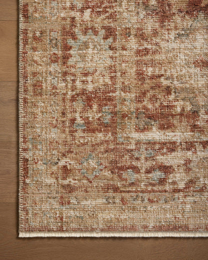 Loloi Heritage HER-03 Brick / Multi Area Rug
